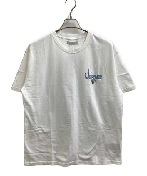 UNDERMYCAR（アンダーマイカー）UNDERMYCAR (アンダーマイカー) POC BASIC T-SHIRT ホワイト サイズ:1 未使用品の古着・服飾アイテム