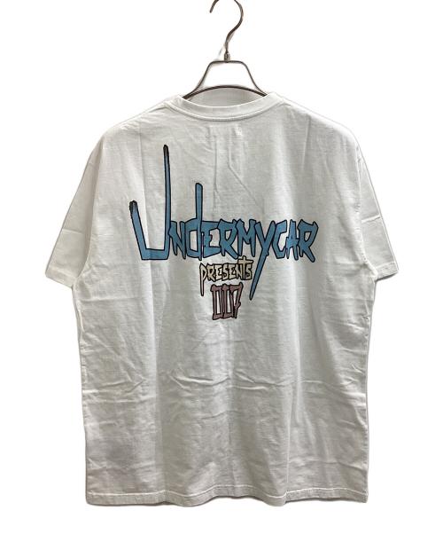 UNDERMYCAR（アンダーマイカー）UNDERMYCAR (アンダーマイカー) POC BASIC T-SHIRT ホワイト サイズ:1 未使用品の古着・服飾アイテム