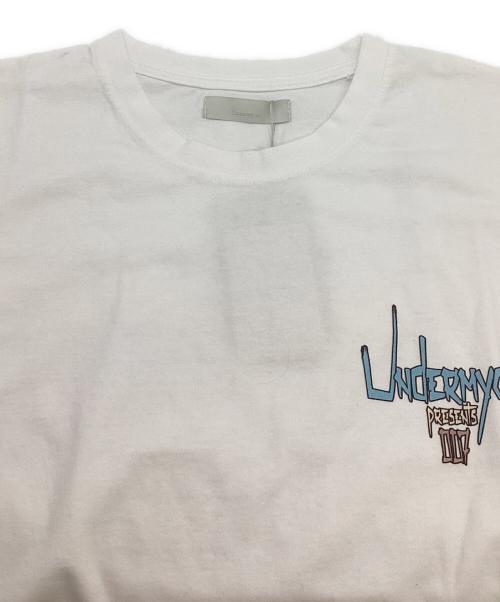 UNDERMYCAR（アンダーマイカー）UNDERMYCAR (アンダーマイカー) POC BASIC T-SHIRT ホワイト サイズ:1 未使用品の古着・服飾アイテム