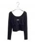 i:e BY OJOS (アイ・イー・バイ・オホス) FLUID KNIT TOP ブラック サイズ:-：5000円