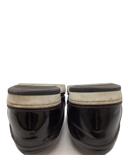 JIMMY CHOO（ジミーチュウ）JIMMY CHOO (ジミーチュウ) スタッズスリッポン ブラック サイズ:41の古着・服飾アイテム