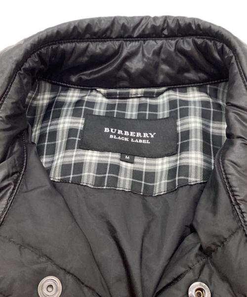 BURBERRY BLACK LABEL（バーバリーブラックレーベル）BURBERRY BLACK LABEL (バーバリーブラックレーベル) キルティングダウンジャケット / D1F15-414-09 ブラック サイズ:Mの古着・服飾アイテム