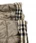 中古・古着 BURBERRY BLACK LABEL (バーバリーブラックレーベル) ファー付ダウンジャケット　/　BMP11-725-43 ゴールド サイズ:M：12000円
