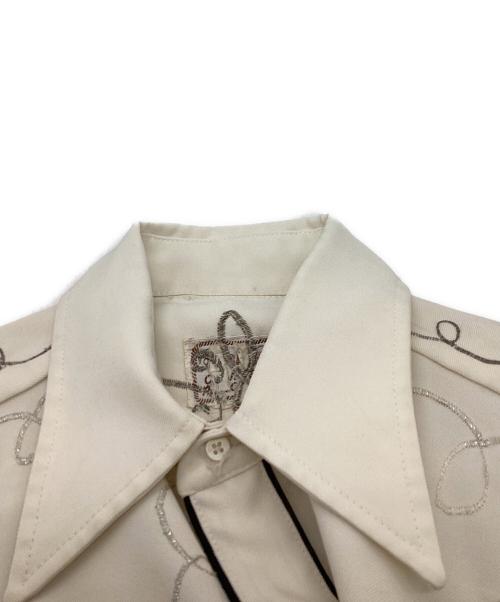 H BAR C（エイチバーシー）H BAR C (エイチバーシー) ウエスタンシャツ / 50’ｓ アイボリー サイズ:記載無しの古着・服飾アイテム