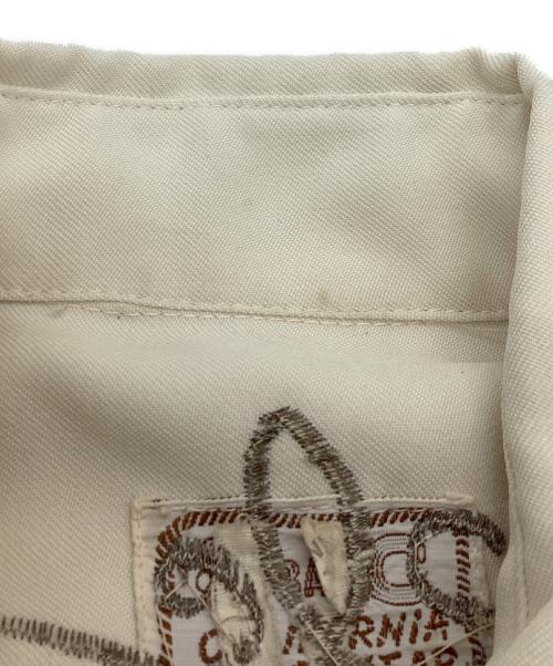 H BAR C（エイチバーシー）H BAR C (エイチバーシー) ウエスタンシャツ / 50’ｓ アイボリー サイズ:記載無しの古着・服飾アイテム