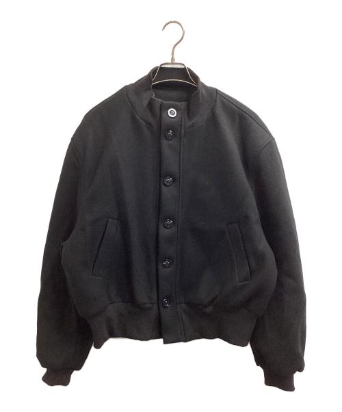 yolo（ヨーロー）YOLO (ヨーロー) スタンドアップウールジャケット ブラック サイズ:Lの古着・服飾アイテム