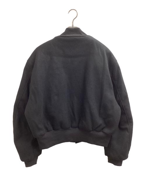 yolo（ヨーロー）YOLO (ヨーロー) スタンドアップウールジャケット ブラック サイズ:Lの古着・服飾アイテム