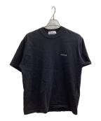 STONE ISLANDストーンアイランド）の古着「Rubber Logo S/S Tee / ロゴTシャツ / 801522379」｜ブラック