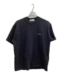 STONE ISLAND（ストーンアイランド）の古着「Rubber Logo S/S Tee / ロゴTシャツ / 801522379」｜ブラック