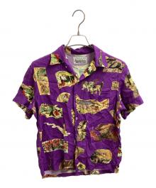 WACKO MARIA（ワコマリア）の古着「開襟総柄シャツ」｜パープル