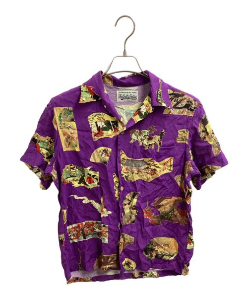 WACKO MARIA（ワコマリア）WACKO MARIA (ワコマリア) 開襟総柄シャツ パープル サイズ:Sの古着・服飾アイテム