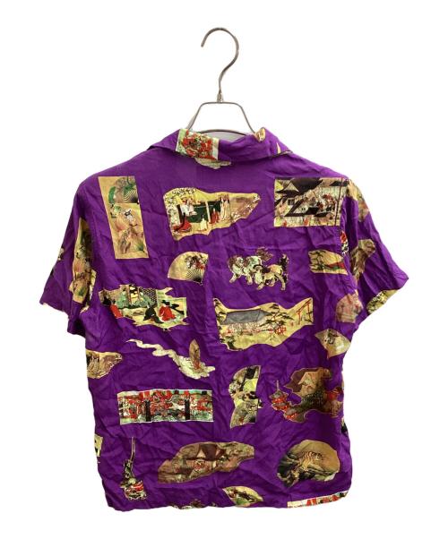 WACKO MARIA（ワコマリア）WACKO MARIA (ワコマリア) 開襟総柄シャツ パープル サイズ:Sの古着・服飾アイテム