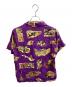 WACKO MARIA (ワコマリア) 開襟総柄シャツ パープル サイズ:S：7000円