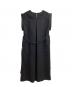 STUDIOUS (ステュディオス) Back Tucked Dress / バックタックワンピース / 125311019 ブラック サイズ:1：9000円