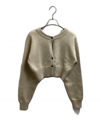 中古・古着通販】CLANE (クラネ) W FACE SHORT KNIT CARDIGAN / 10106