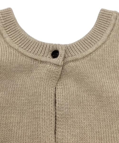 CLANE（クラネ）CLANE (クラネ) W FACE SHORT KNIT CARDIGAN　/　10106-2093 ベージュ サイズ:1の古着・服飾アイテム
