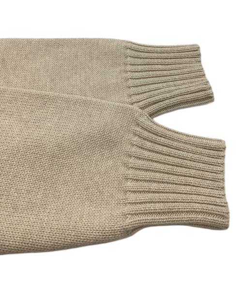 CLANE（クラネ）CLANE (クラネ) W FACE SHORT KNIT CARDIGAN　/　10106-2093 ベージュ サイズ:1の古着・服飾アイテム