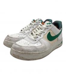 NIKE（ナイキ）の古着「AIR FORCE 1 07 LV8 EMB / DM0109-100」｜ホワイト×グリーン