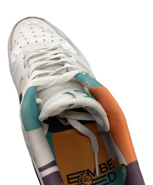 NIKE（ナイキ）NIKE (ナイキ) AIR FORCE 1 07 LV8 EMB / DM0109-100 ホワイト×グリーン サイズ:27cmの古着・服飾アイテム