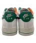 中古・古着 NIKE (ナイキ) AIR FORCE 1 07 LV8 EMB / DM0109-100 ホワイト×グリーン サイズ:27cm：5000円