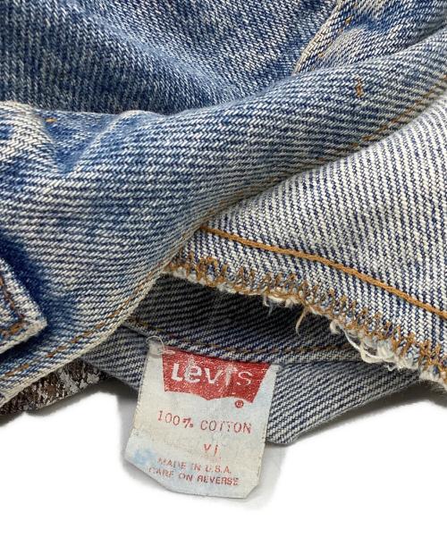 LEVI'S（リーバイス）LEVI'S (リーバイス) 背面ペイントデニムジャケット /  80S インディゴ サイズ:XLの古着・服飾アイテム