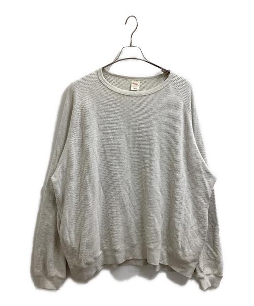 gold（ゴールド）GOLD (ゴールド) HEAVY THERMAL CREW NECK / GL68556 グレー サイズ:Lの古着・服飾アイテム