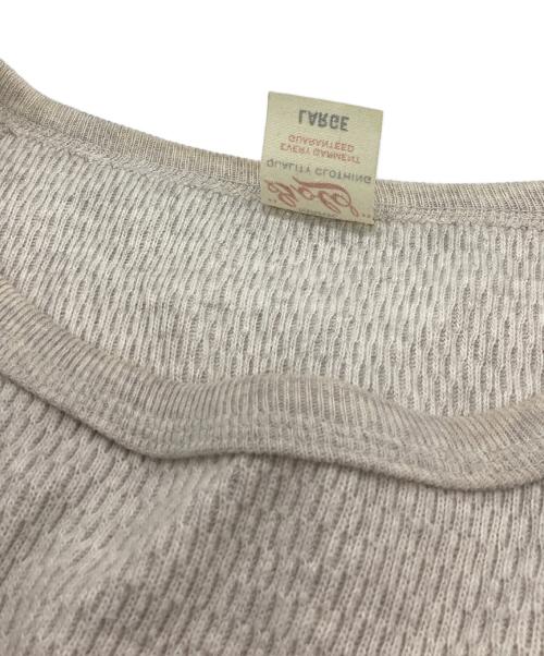 gold（ゴールド）GOLD (ゴールド) HEAVY THERMAL CREW NECK / GL68556 グレー サイズ:Lの古着・服飾アイテム