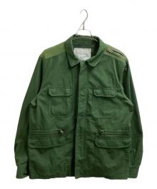 DIESEL（ディーゼル）の古着「エルボーパッチ モッズミリタリージャケット　/　830-667 60」｜グリーン