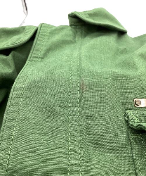 DIESEL（ディーゼル）DIESEL (ディーゼル) エルボーパッチ モッズミリタリージャケット　/　830-667 60 グリーン サイズ:XXLの古着・服飾アイテム