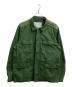 DIESEL（ディーゼル）の古着「エルボーパッチ モッズミリタリージャケット　/　830-667 60」｜グリーン