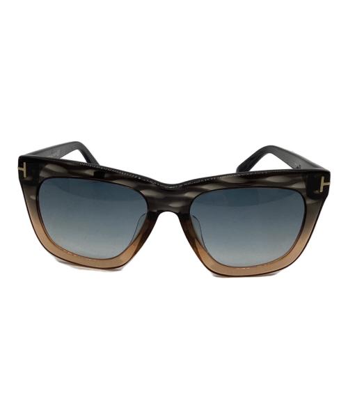 TOM FORD（トムフォード）TOM FORD (トムフォード) サングラス ブラック×ベージュ サイズ:55□18 145の古着・服飾アイテム