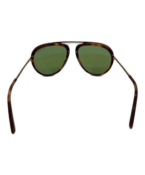 TOM FORD（トムフォード）TOM FORD (トムフォード) サングラス グリーン×ブラウン サイズ:57□16　140の古着・服飾アイテム