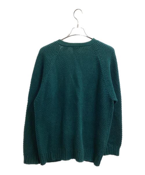 GAP（ギャップ）GAP (ギャップ) ラミーコットンカーディガン / OLDGAP 紺タグ グリーン サイズ:Mの古着・服飾アイテム