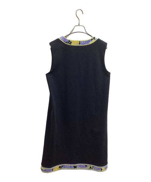 LEONARD FASHION（レオナールファッション）LEONARD FASHION (レオナールファッション) ノースリーブワンピース / 0380652 ネイビー サイズ:38の古着・服飾アイテム