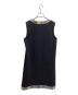 LEONARD FASHION (レオナールファッション) ノースリーブワンピース / 0380652 ネイビー サイズ:38：25000円