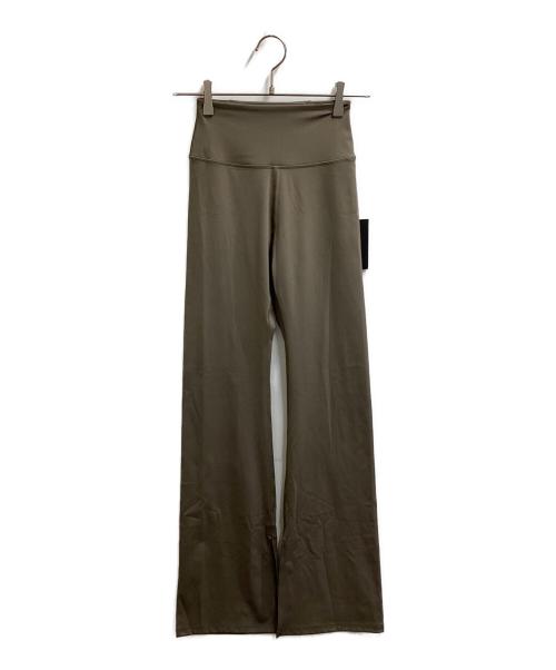 SPIRITUAL GANGSTAR（スピリチュアルギャングスター）SPIRITUAL GANGSTAR (スピリチュアルギャングスター) Olympia Slit Pant / オリンピアスリットパンツ / SWLG008 ブラウン サイズ:XS 未使用品の古着・服飾アイテム