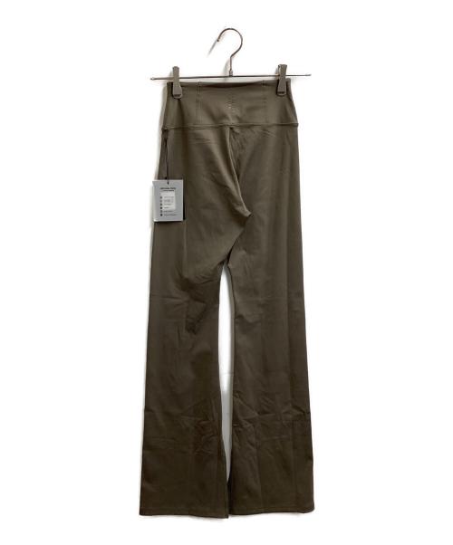 SPIRITUAL GANGSTAR（スピリチュアルギャングスター）SPIRITUAL GANGSTAR (スピリチュアルギャングスター) Olympia Slit Pant / オリンピアスリットパンツ / SWLG008 ブラウン サイズ:XS 未使用品の古着・服飾アイテム