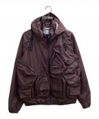 NIKEナイキ）の古着「NOCTA TRACK JACKET DR / DR2618-646」｜バーガンディー