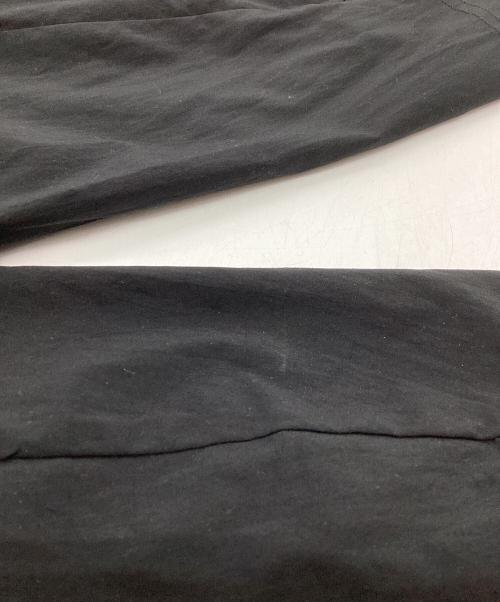 and wander（アンドワンダー）and wander (アンドワンダー) fleece base LS shirt ブラック サイズ:XLの古着・服飾アイテム