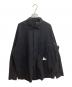 and wander（アンドワンダー）の古着「fleece base LS shirt」｜ブラック
