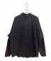 and wander (アンドワンダー) fleece base LS shirt ブラック サイズ:XL：12000円
