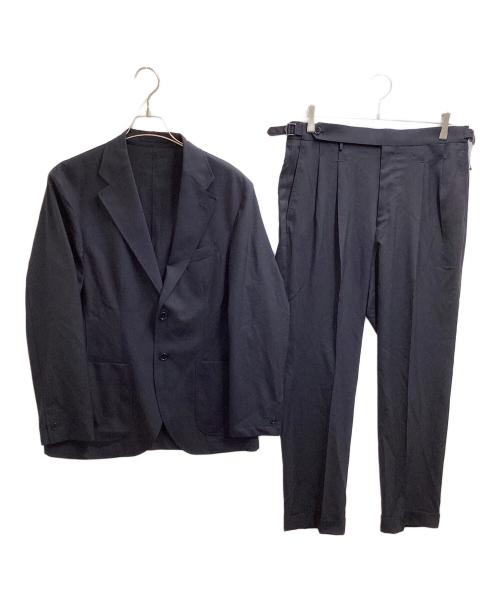 +CLOTHET（クロスクローゼット）+CLOTHET (クロスクローゼット) トロピカルイージーセットアップ ネイビー サイズ:トップス：3 ボトムス：4の古着・服飾アイテム