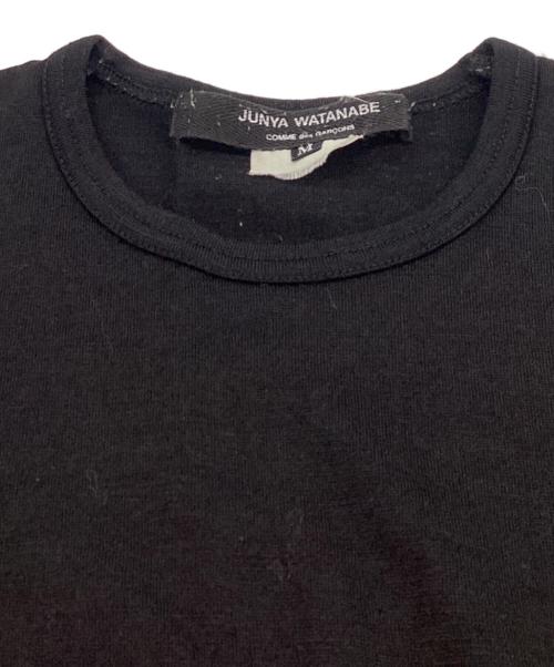 JUNYA WATANABE（ジュンヤワタナベ）JUNYA WATANABE (ジュンヤワタナベ) 長袖カットソー / JJ-T007 ブラック サイズ:Mの古着・服飾アイテム