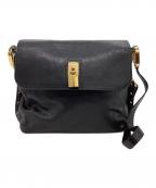 MARC JACOBSマークジェイコブス）の古着「スタッズレザーショルダーバッグ」｜ブラック