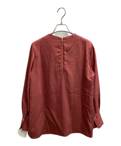 ebure（エブール）ebure (エブール) フロントタックプルオーバーブラウス ピンク サイズ:38の古着・服飾アイテム