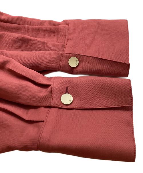 ebure（エブール）ebure (エブール) フロントタックプルオーバーブラウス ピンク サイズ:38の古着・服飾アイテム