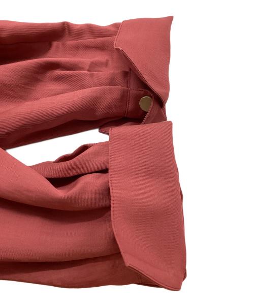 ebure（エブール）ebure (エブール) フロントタックプルオーバーブラウス ピンク サイズ:38の古着・服飾アイテム
