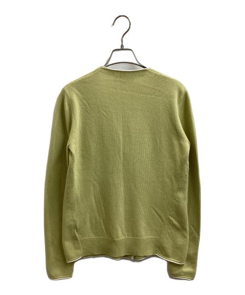 LORO PIANA（ロロピアーナ）LORO PIANA (ロロピアーナ) カシミヤシルク混カーディガン / イタリア製 グリーン サイズ:40の古着・服飾アイテム