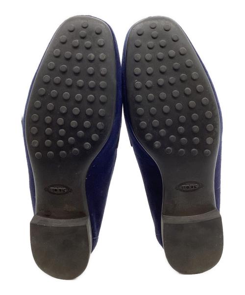 TOD'S（トッズ）TOD'S (トッズ) スウェードローファー ネイビー サイズ:35の古着・服飾アイテム