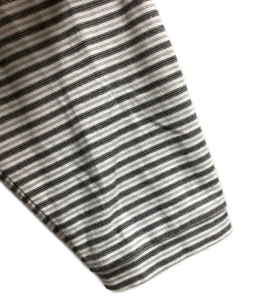 STEVEN ALAN（スティーブンアラン）STEVEN ALAN (スティーブンアラン) STRIPED TOP / ボーダーカットソー / 8112-199-0435 グレー サイズ:Lの古着・服飾アイテム